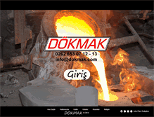 Tablet Screenshot of dokmak.com